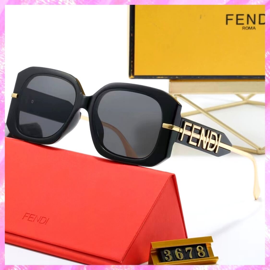 Havana Acetate UV Sunglasses