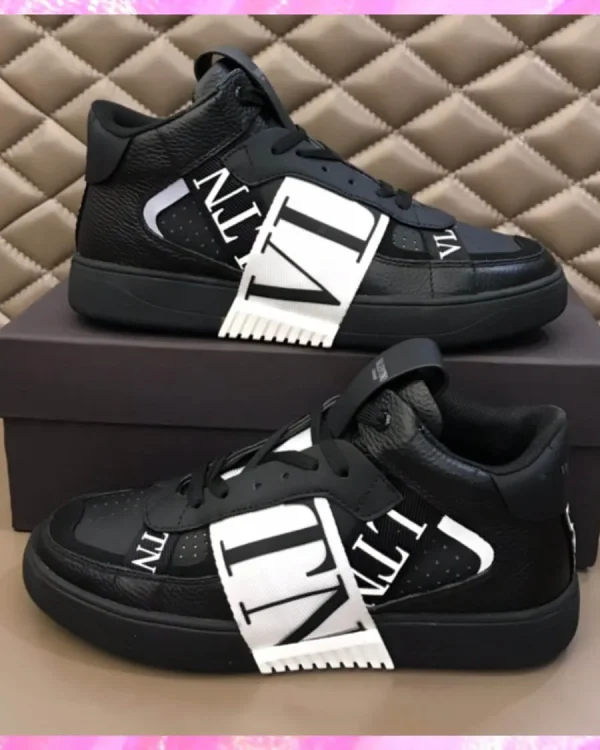High Top Logo Sneakers
