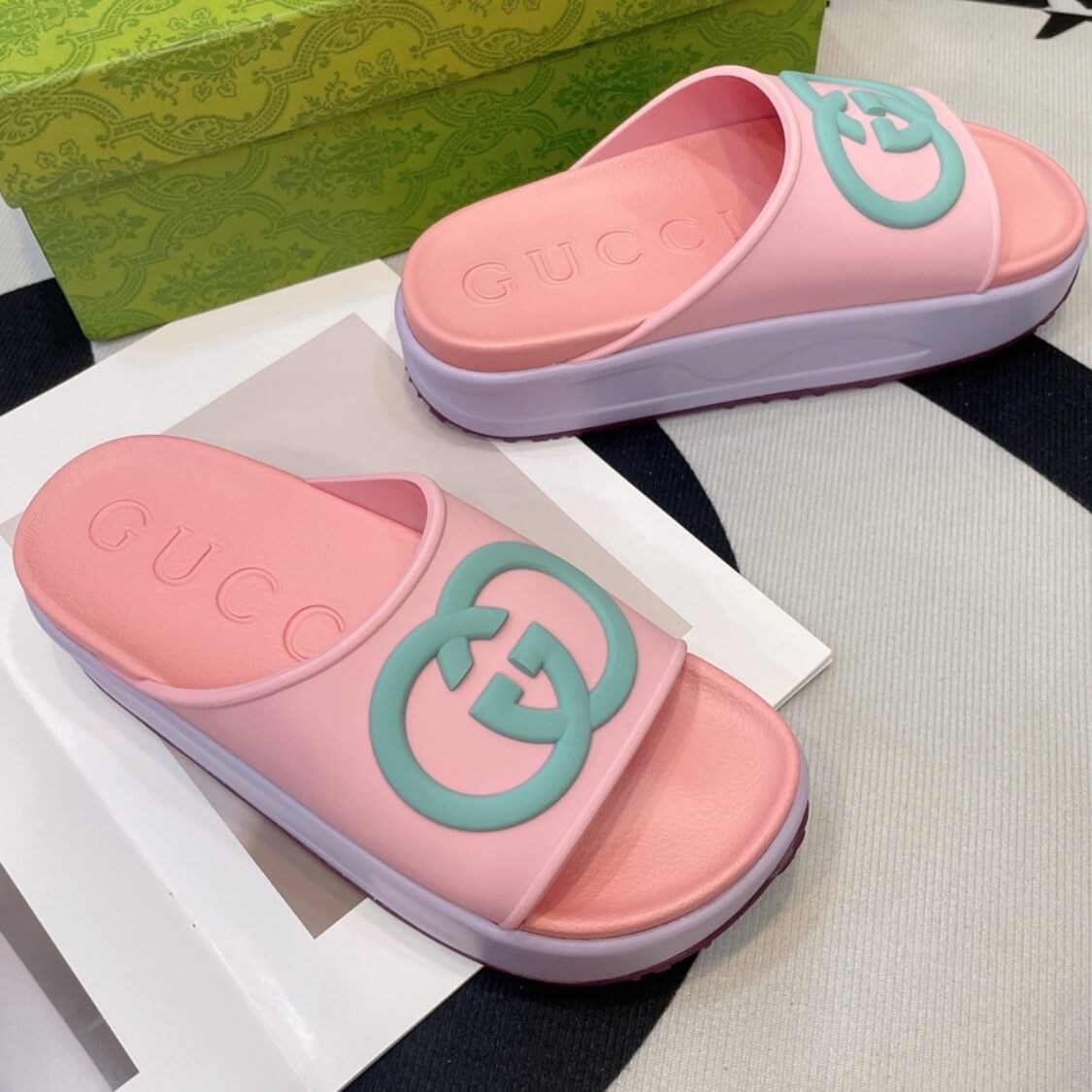 Interlocking Logo Platform Slides