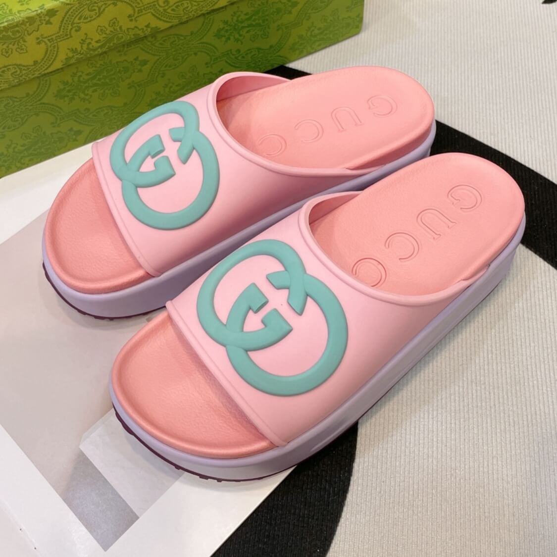 Interlocking Logo Platform Slides