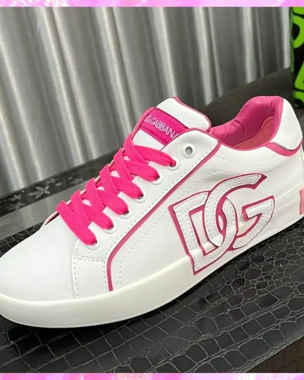 Leather Monogram Skater Sneakers