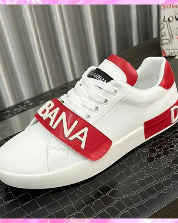 Logo Strap Monogram Sneakers