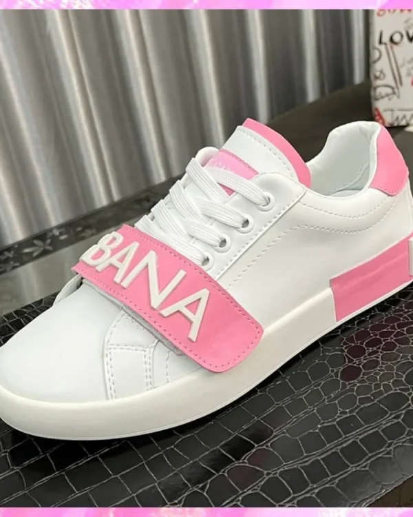 Logo Strap Monogram Sneakers