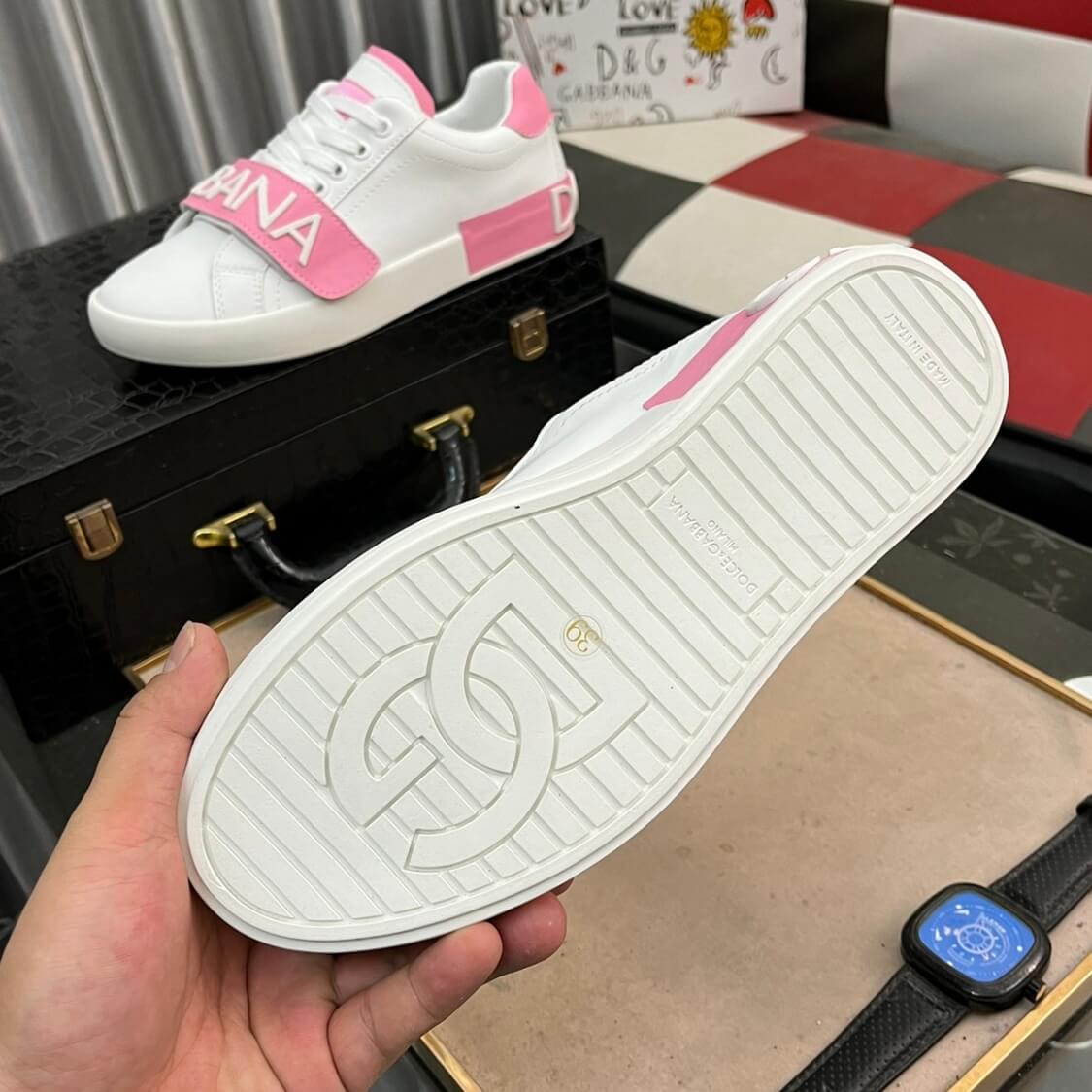 Logo Strap Monogram Sneakers