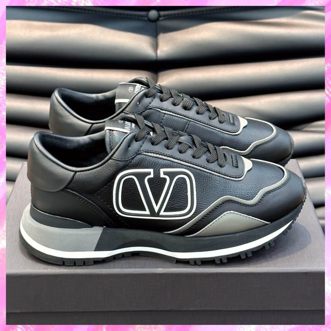 Low Top Leather Sneakers