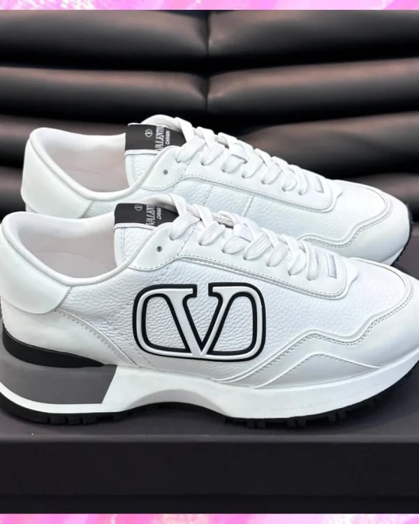 Low Top Leather Sneakers