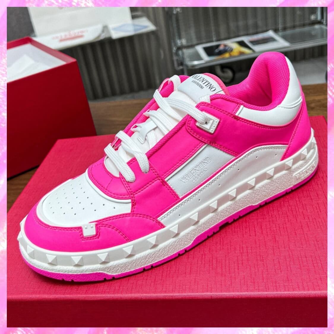 Low Top Leather Trainer Sneakers