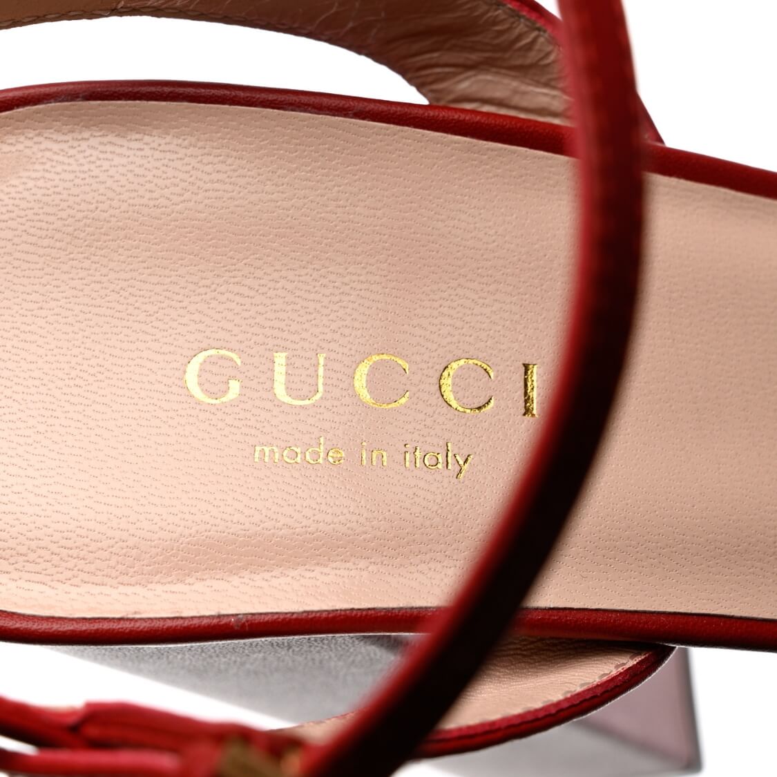 Marmont Leather Platform Sandals 