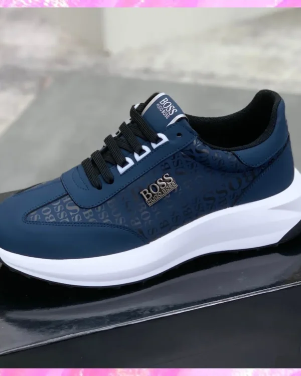 Metal Logo Monogram Trainers
