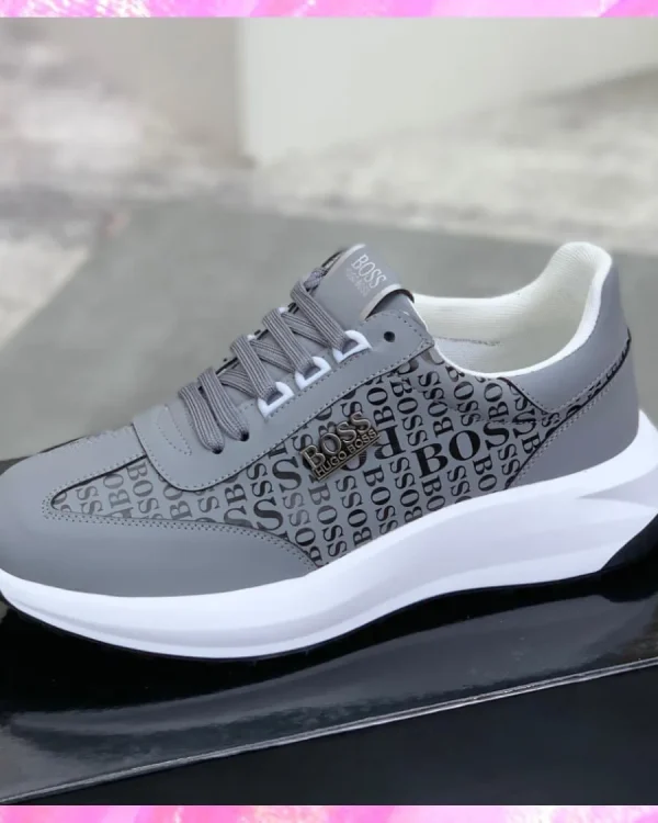 Metal Logo Monogram Trainers