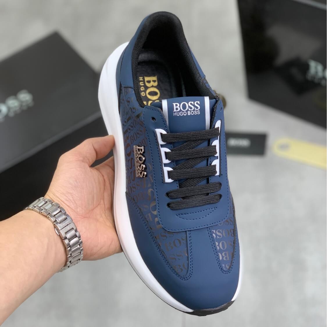 Metal Logo Monogram Trainers 