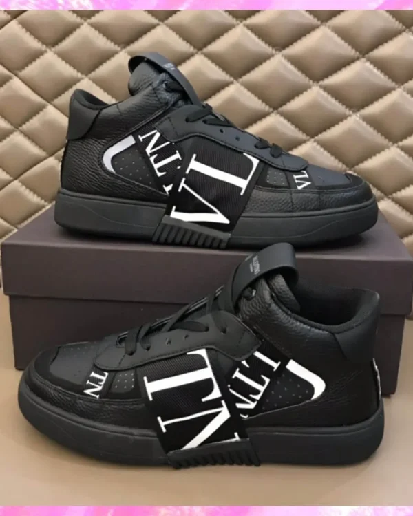 Mid Top Logo Sneakers