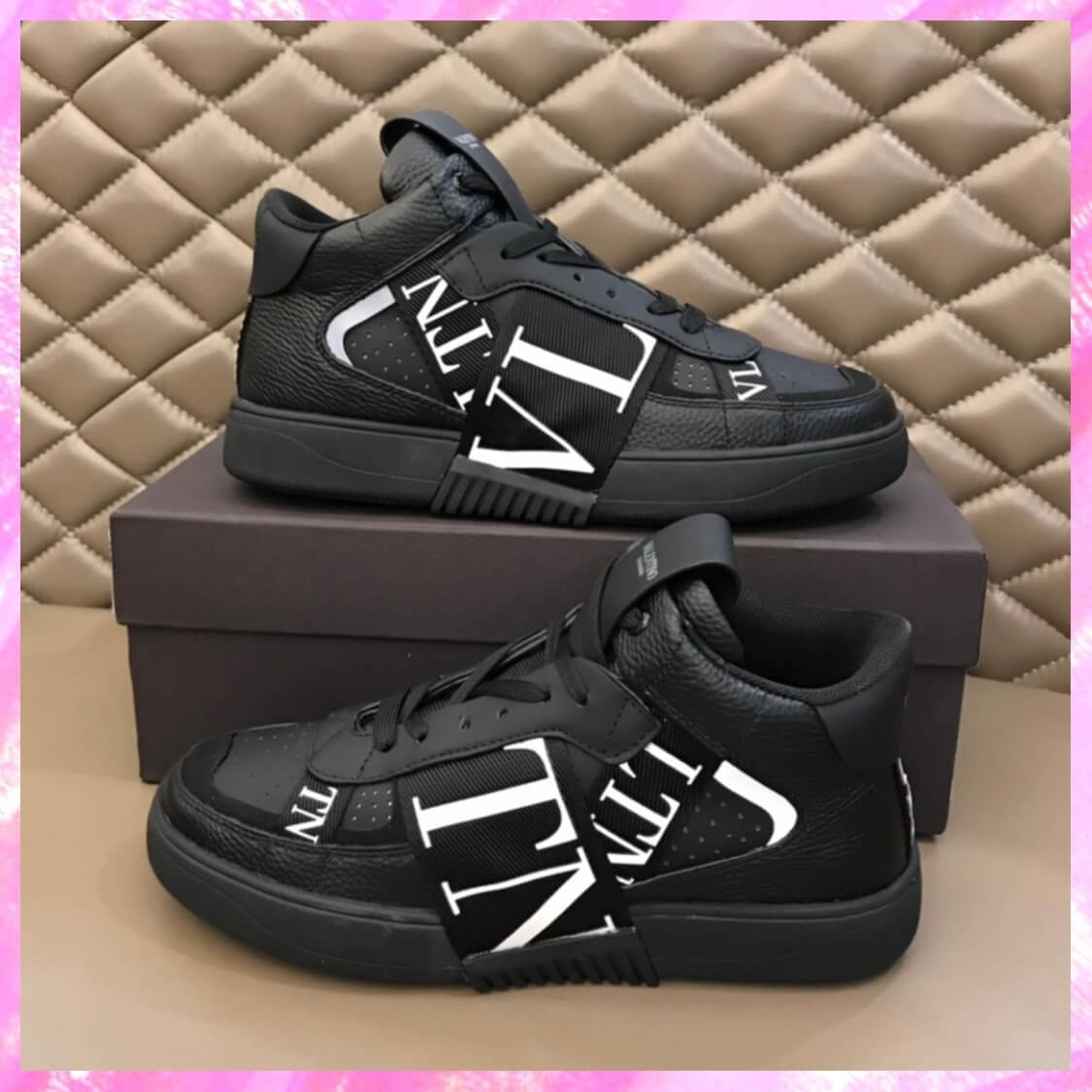 Mid Top Logo Sneakers 