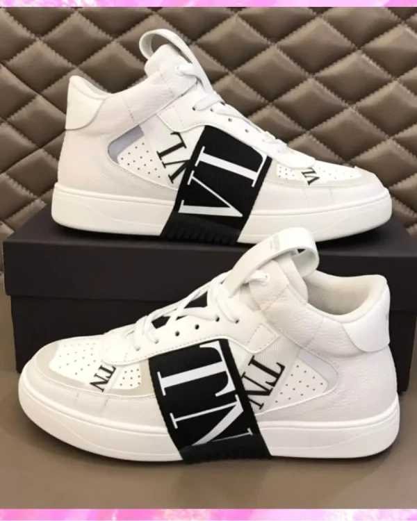 Mid Top Logo Sneakers