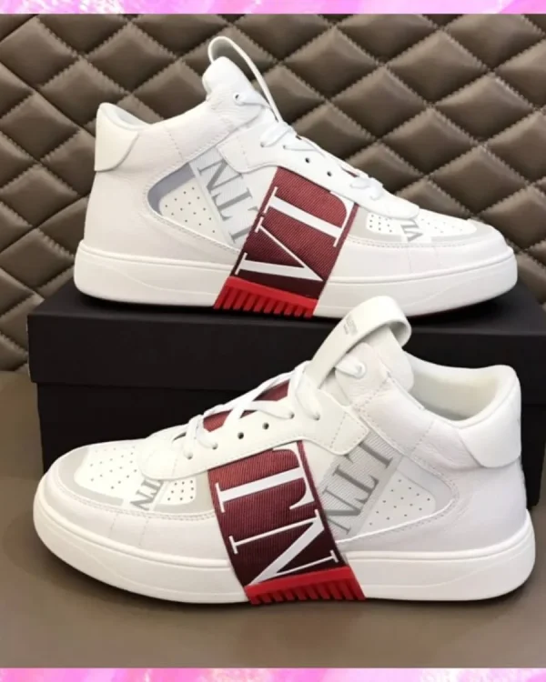 Mid Top Logo Sneakers