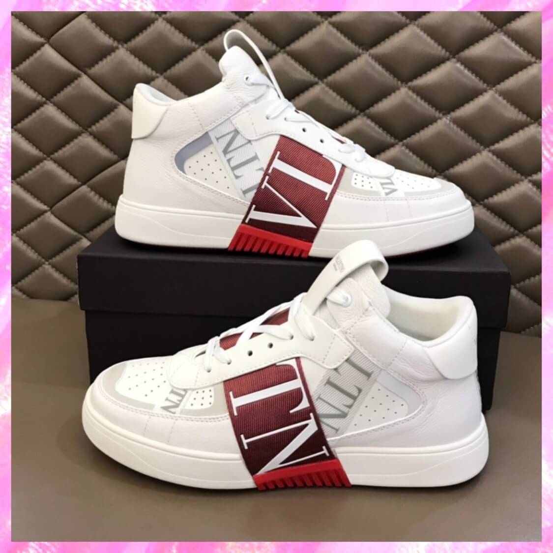 Mid Top Logo Sneakers