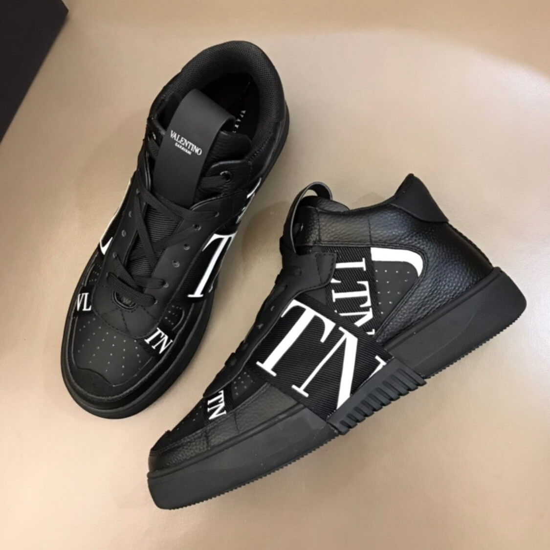 Mid Top Logo Sneakers 