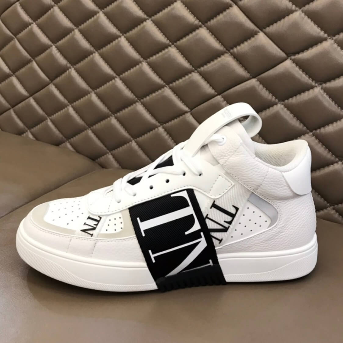 Mid Top Logo Sneakers