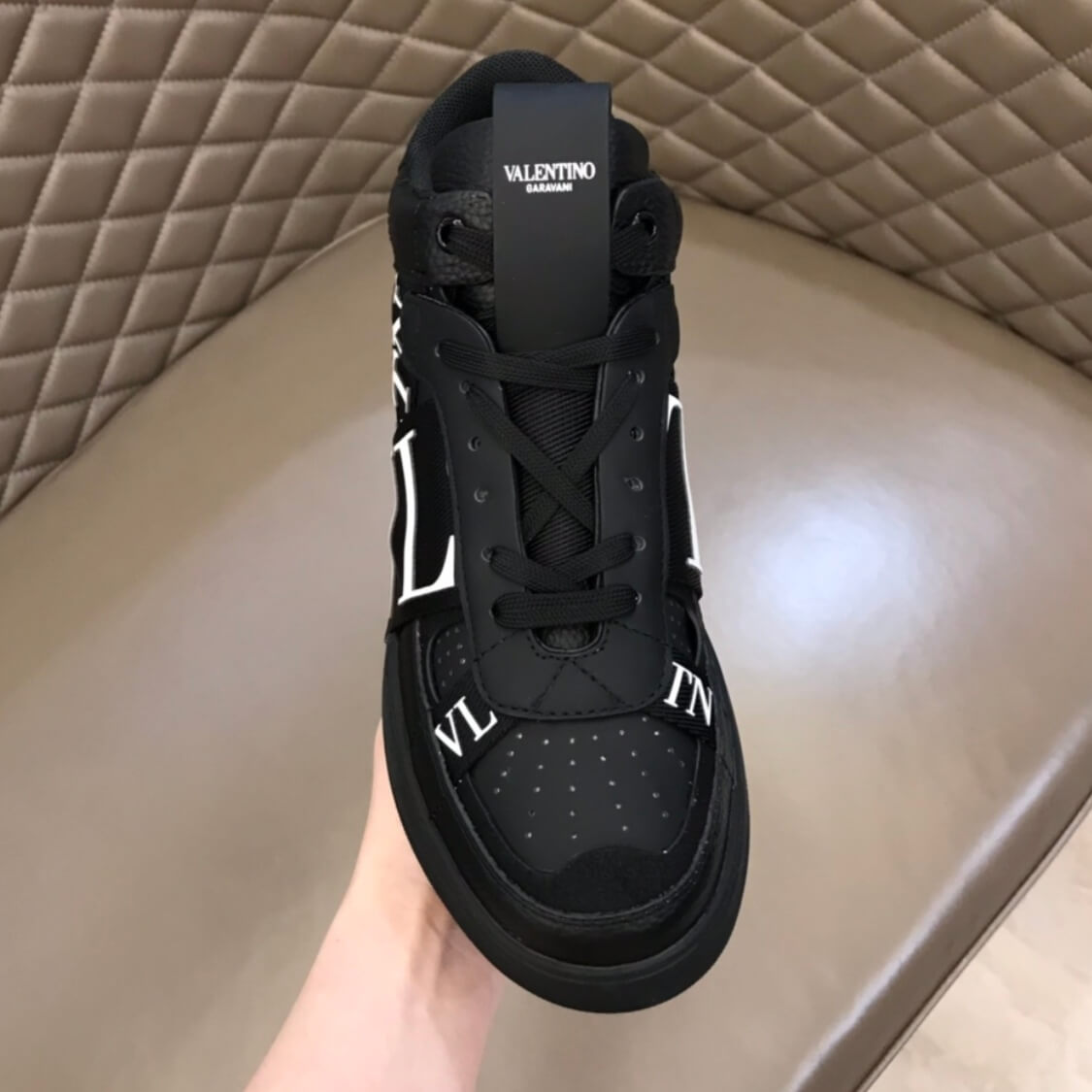 Mid Top Logo Sneakers 