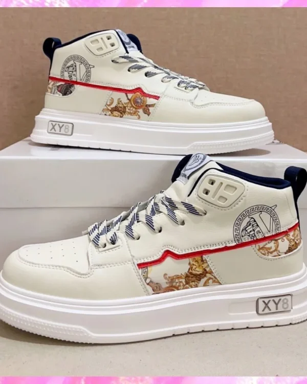 Mid Top Monogram Baroque Sneakers