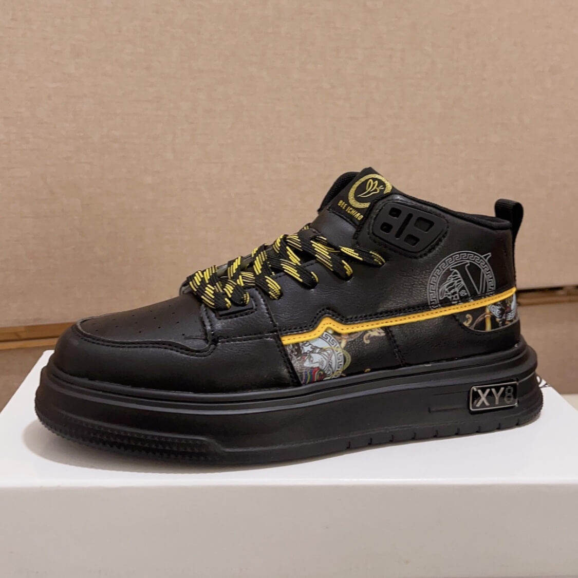 Mid Top Monogram Baroque Sneakers