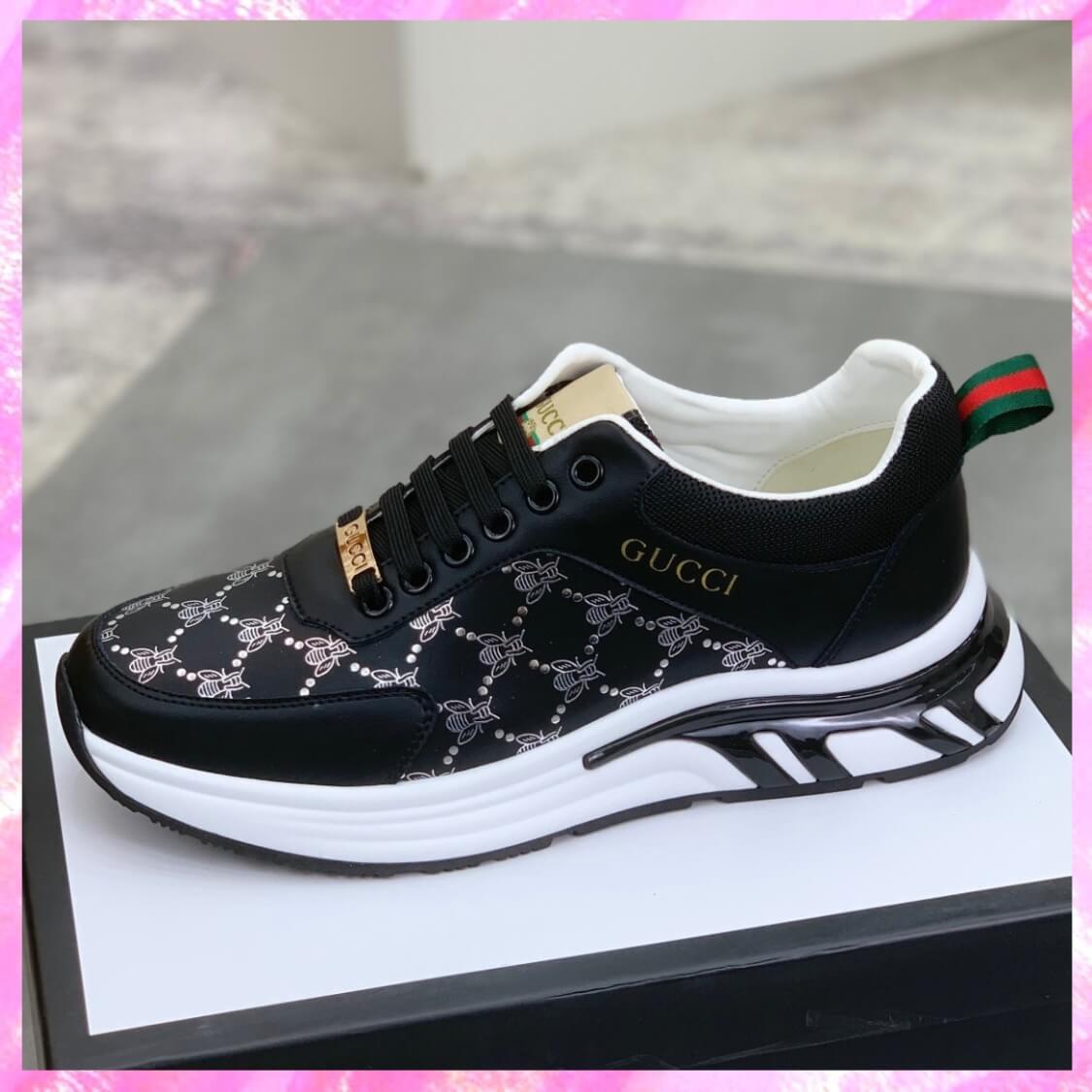 Monogram Bee Web Trainers 
