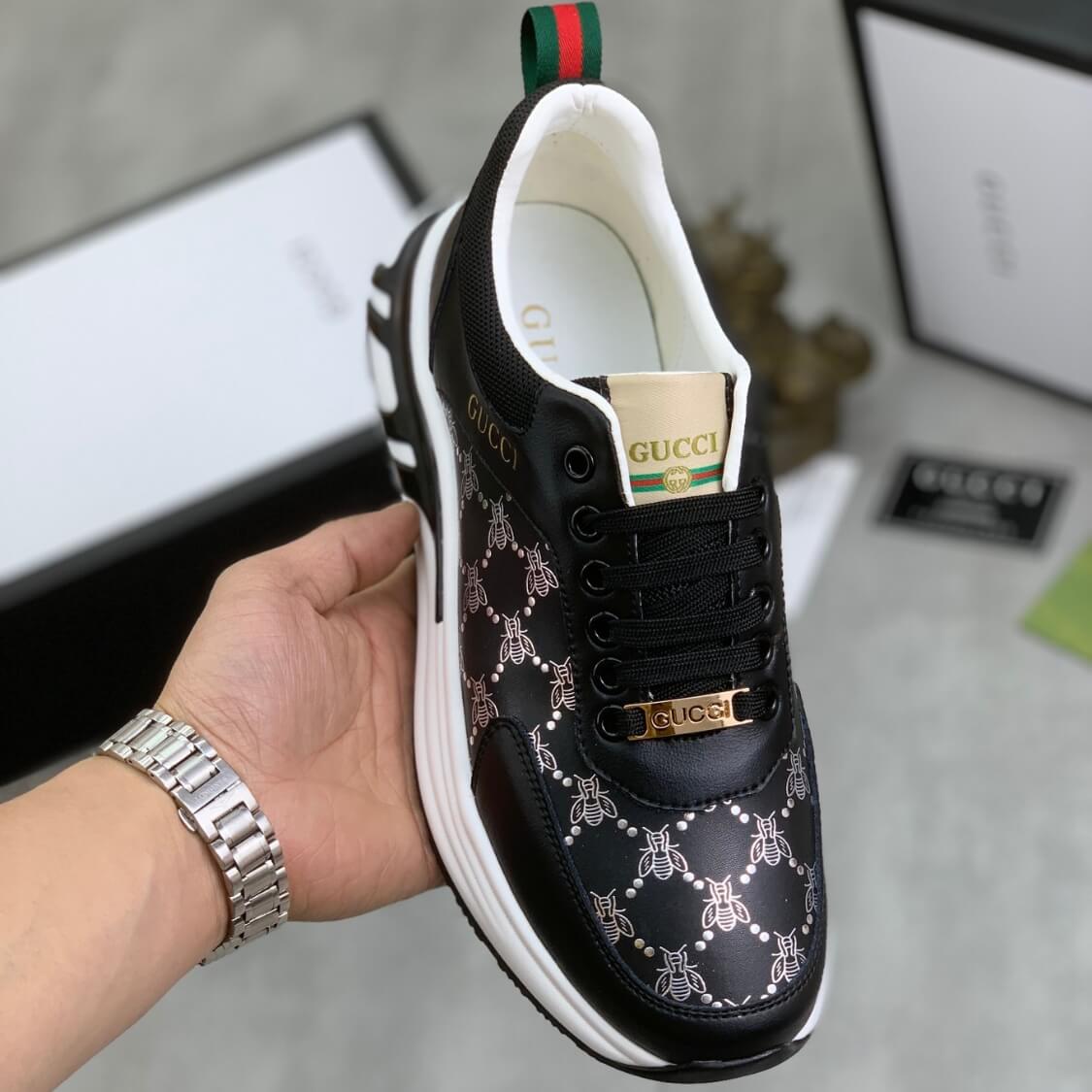 Monogram Bee Web Trainers 