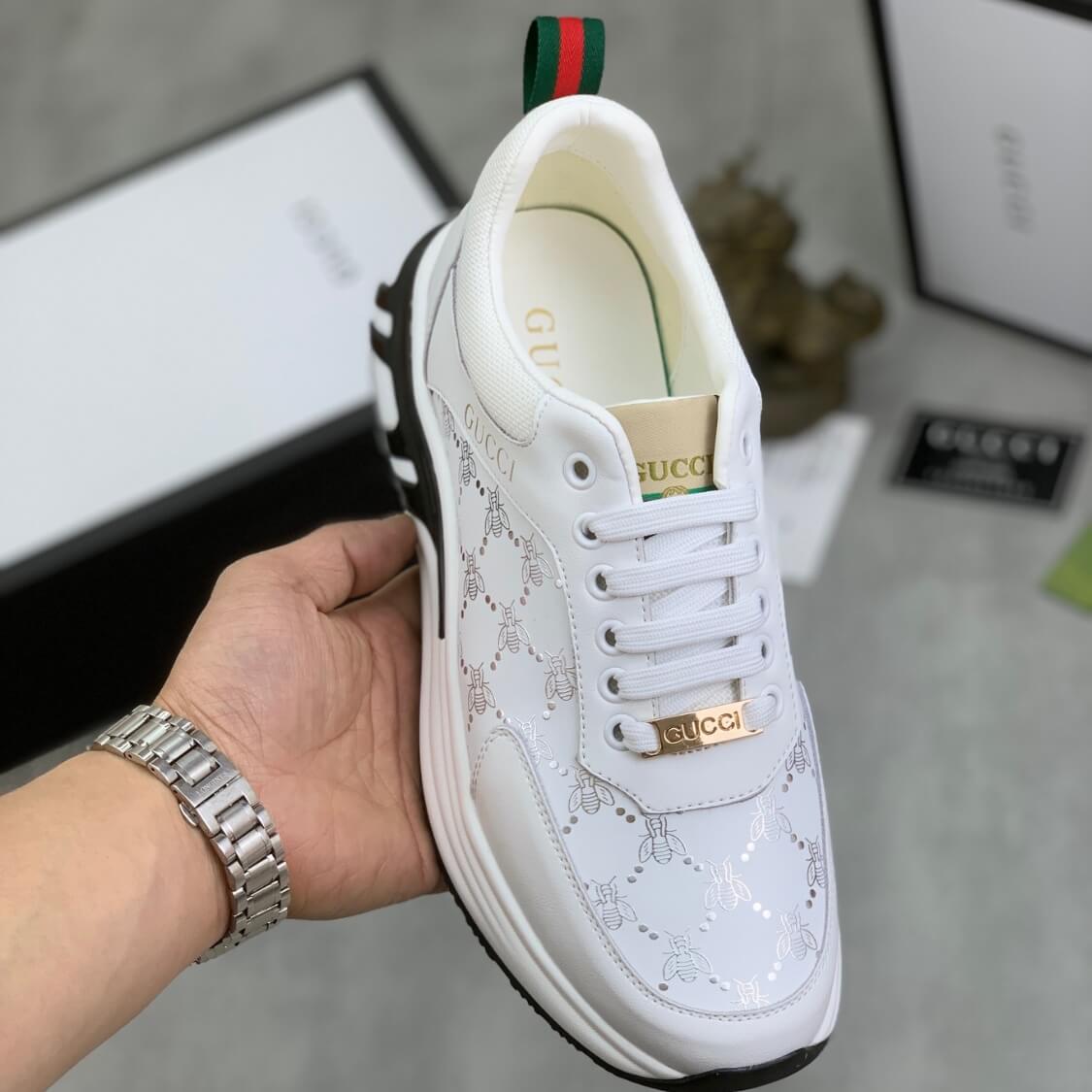 Monogram Bee Web Trainers 