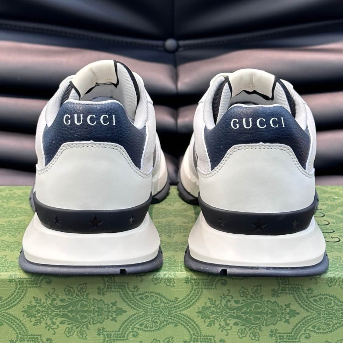 Monogram Courtside Leather Joggers