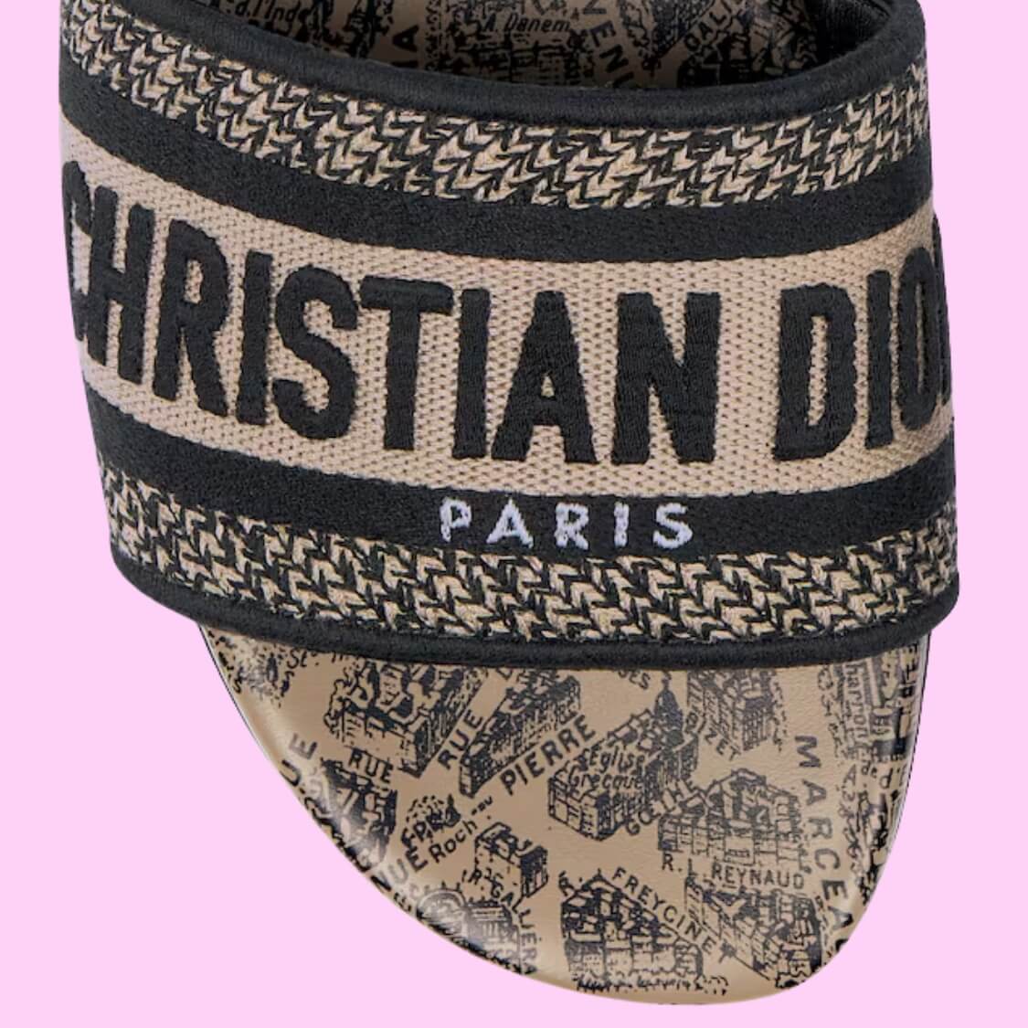 Monogram DWAY Slide Sandals 