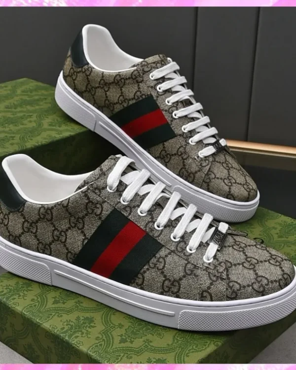 Monogram G Web Low Top Sneakers