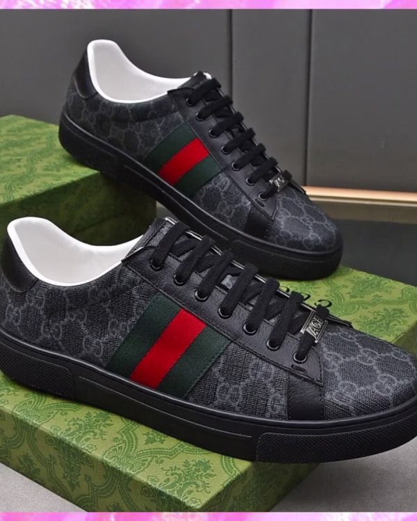 Monogram G Web Low Top Sneakers
