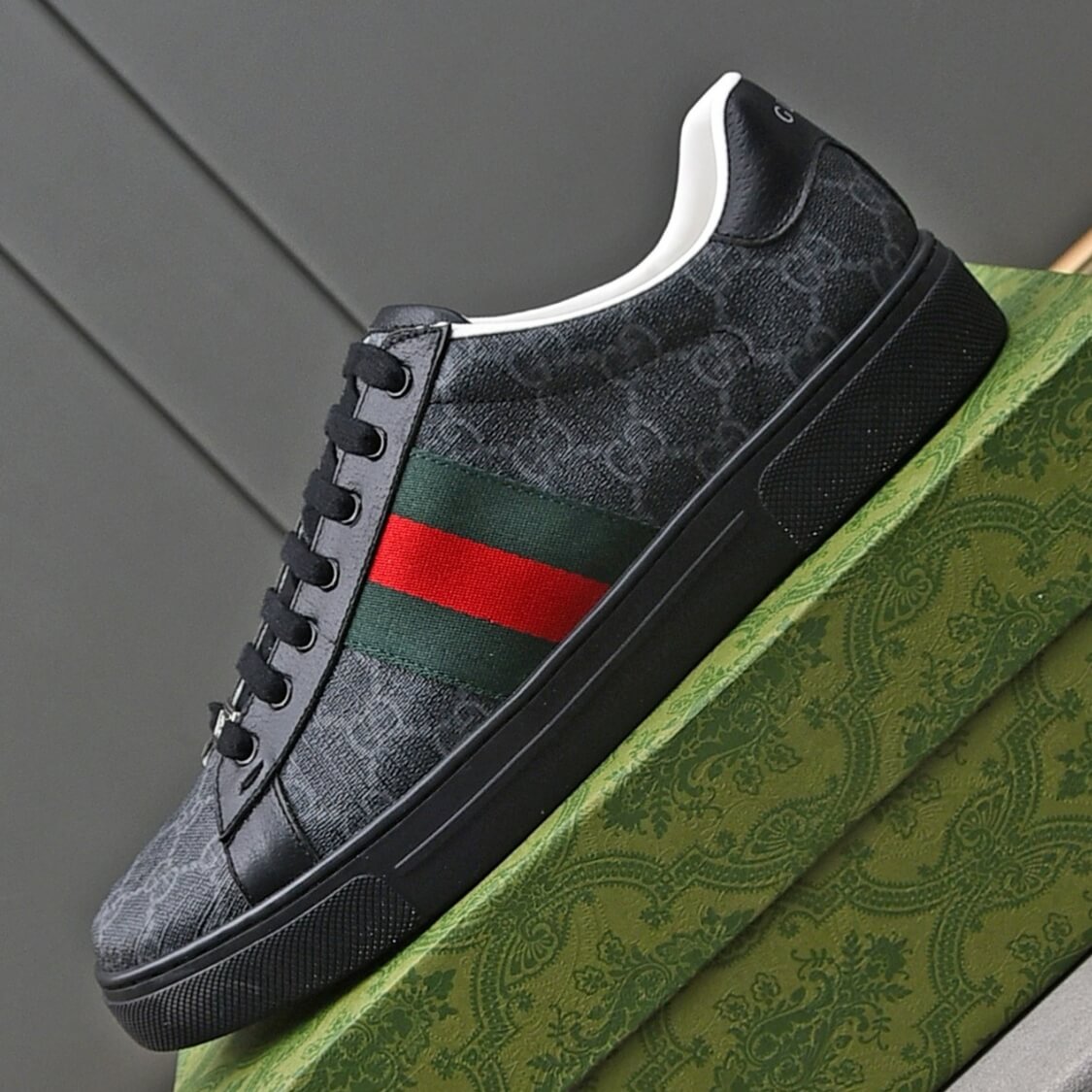 Monogram G Web Low Top Sneakers
