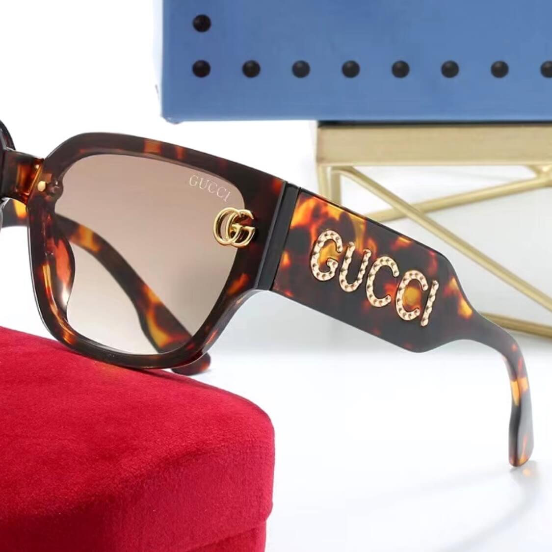 Double G Monogram UV Sunglasses