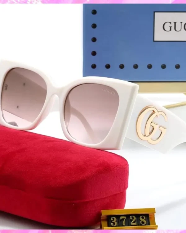 Oversized Double G Monogram UV Sunglasses