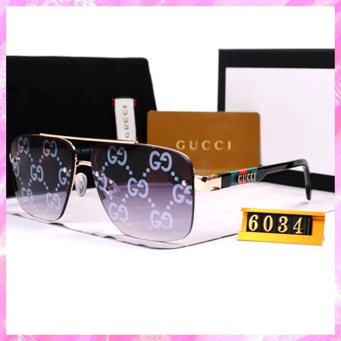 Monogram Lense Pilot UV Sunglasses