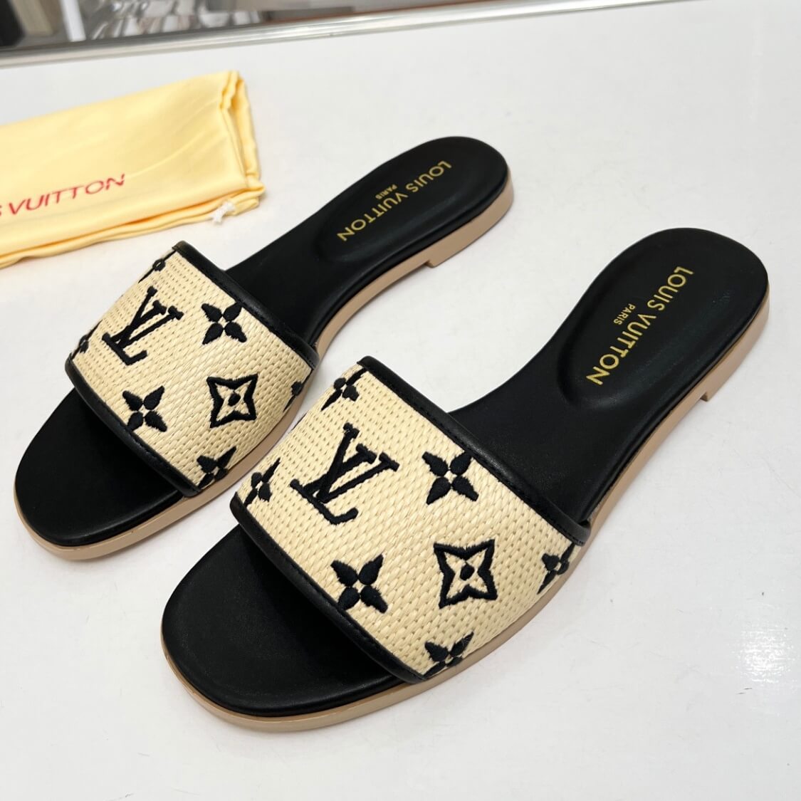 Monogram Revival Mule Sandals 