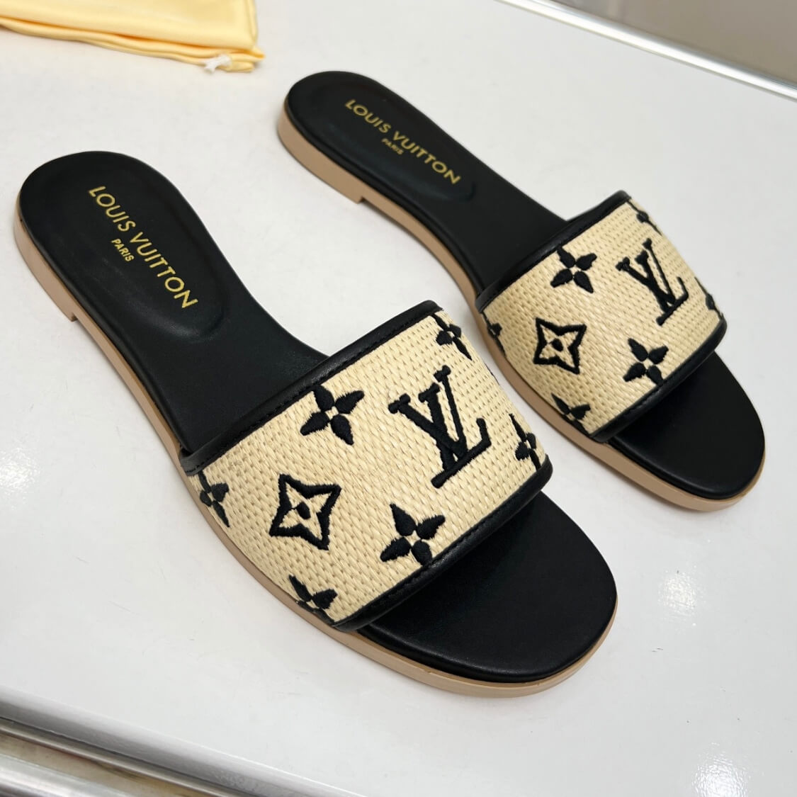 Monogram Revival Mule Sandals 