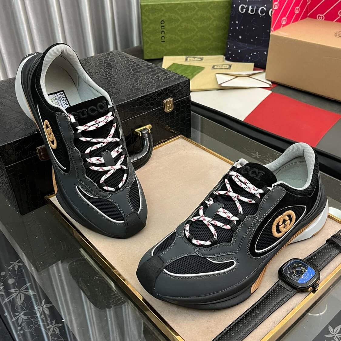 Monogram Run Sneakers 