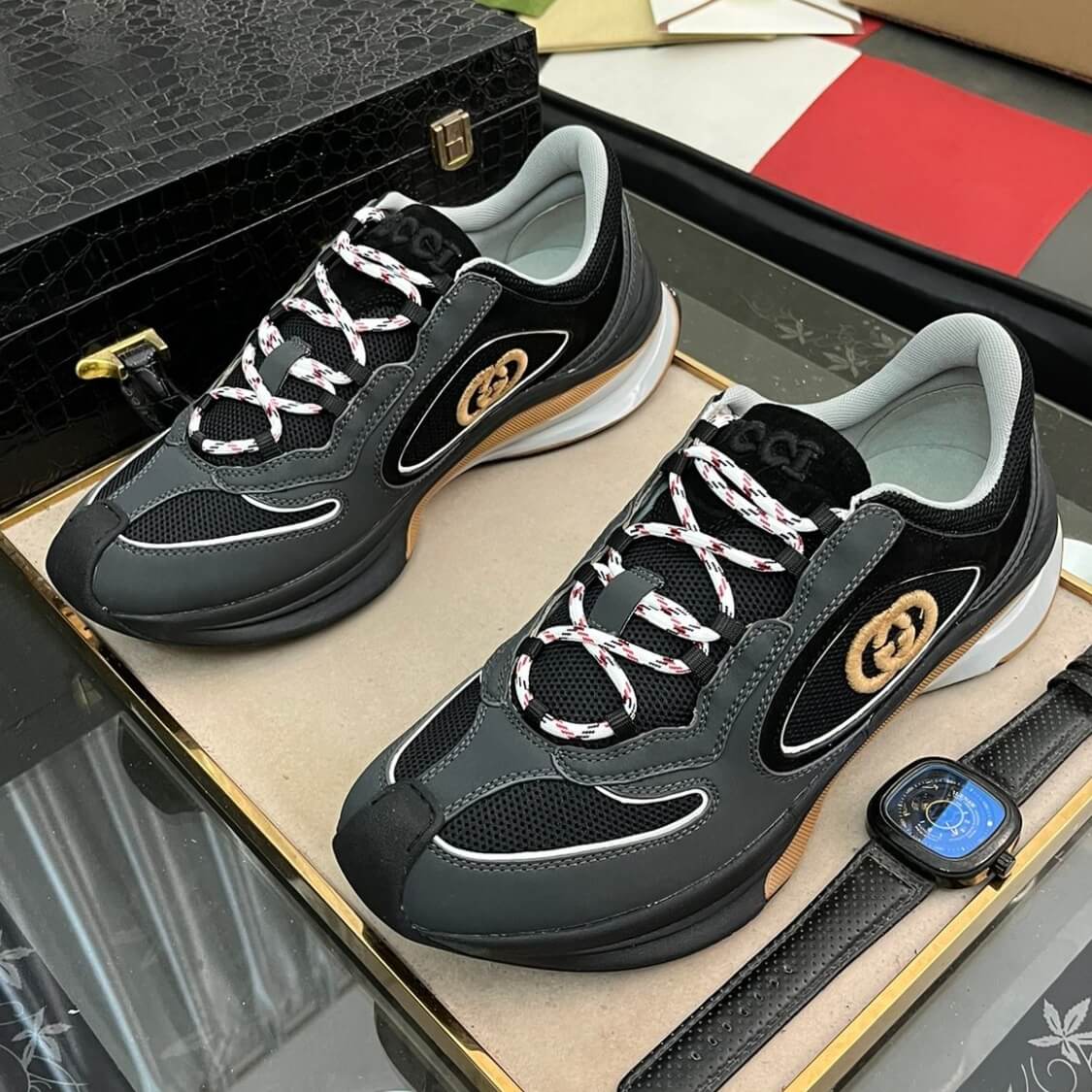 Monogram Run Sneakers 
