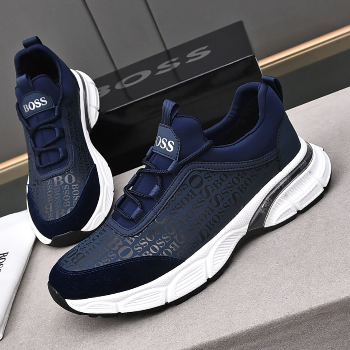 Monogram Slip On Joggers