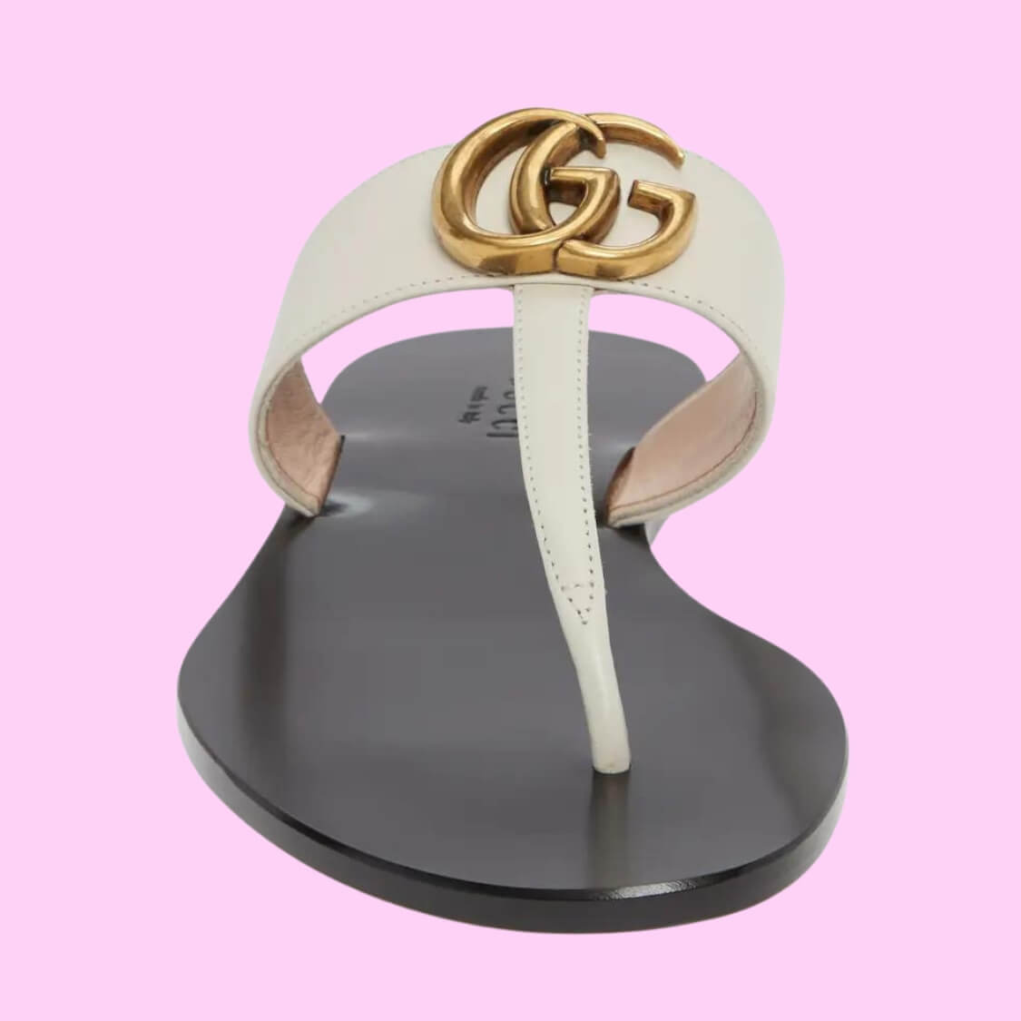 Monogram T-Strap Sandal