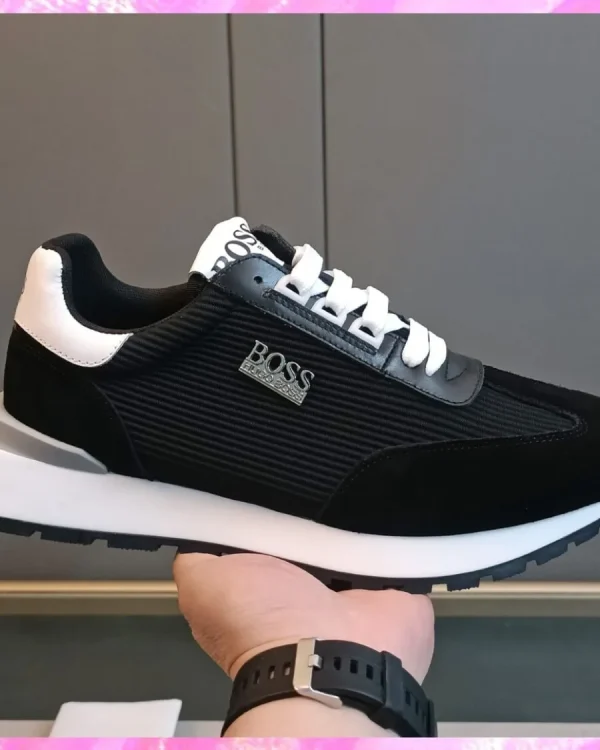 Monogram Textured Sneakers
