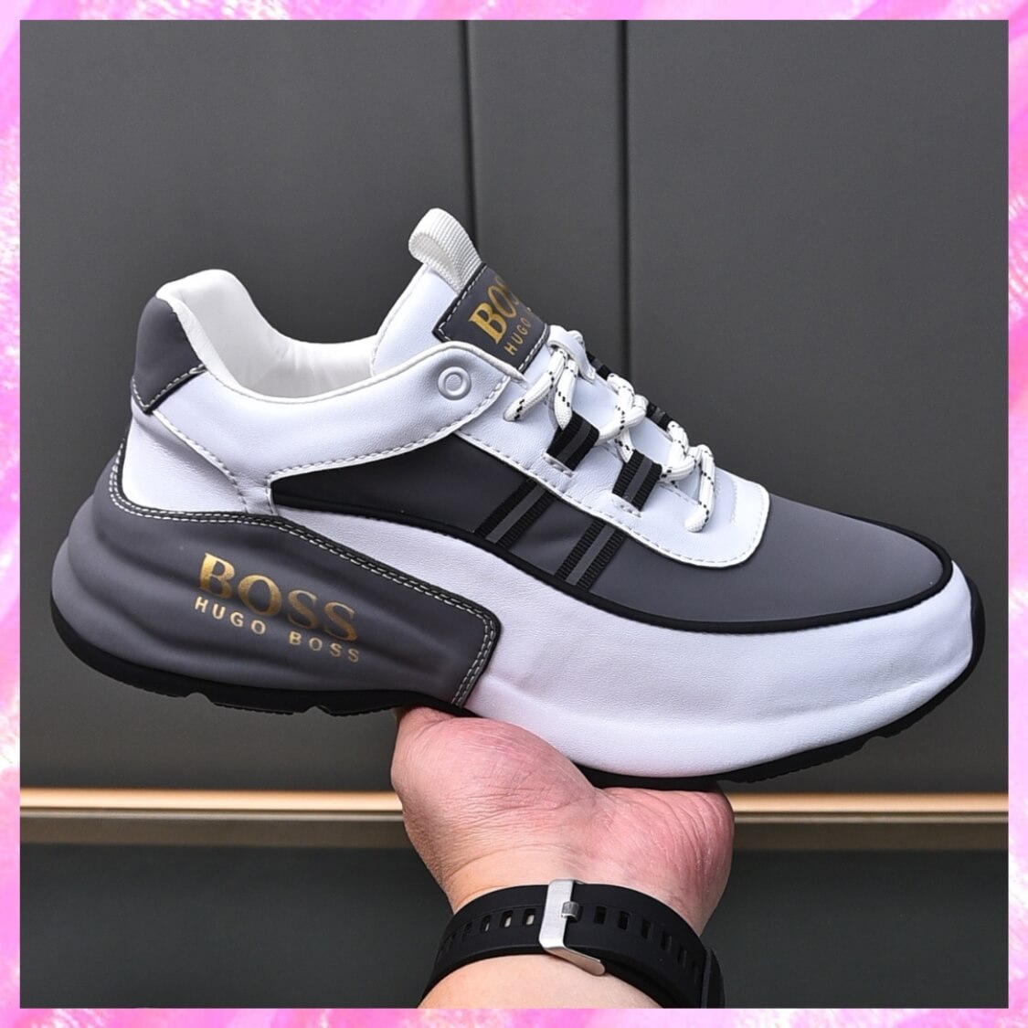 Monogram Thick Sole Runners 
