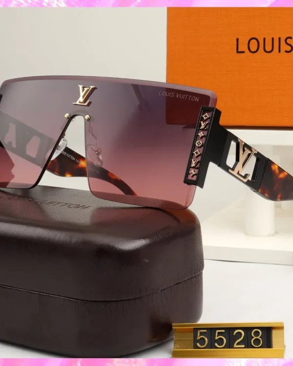 Monogram Rimless Shield UV Sunglasses
