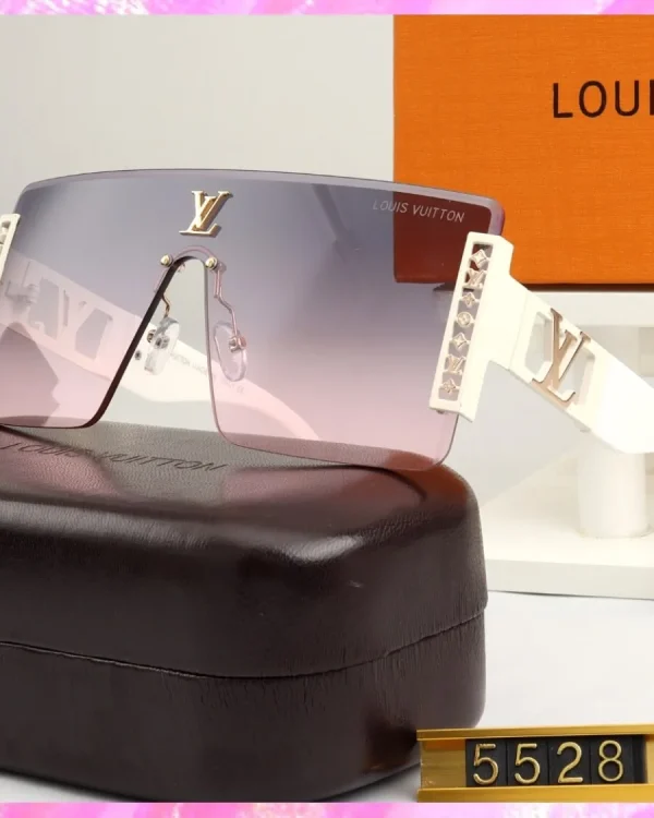 Monogram Rimless Shield UV Sunglasses