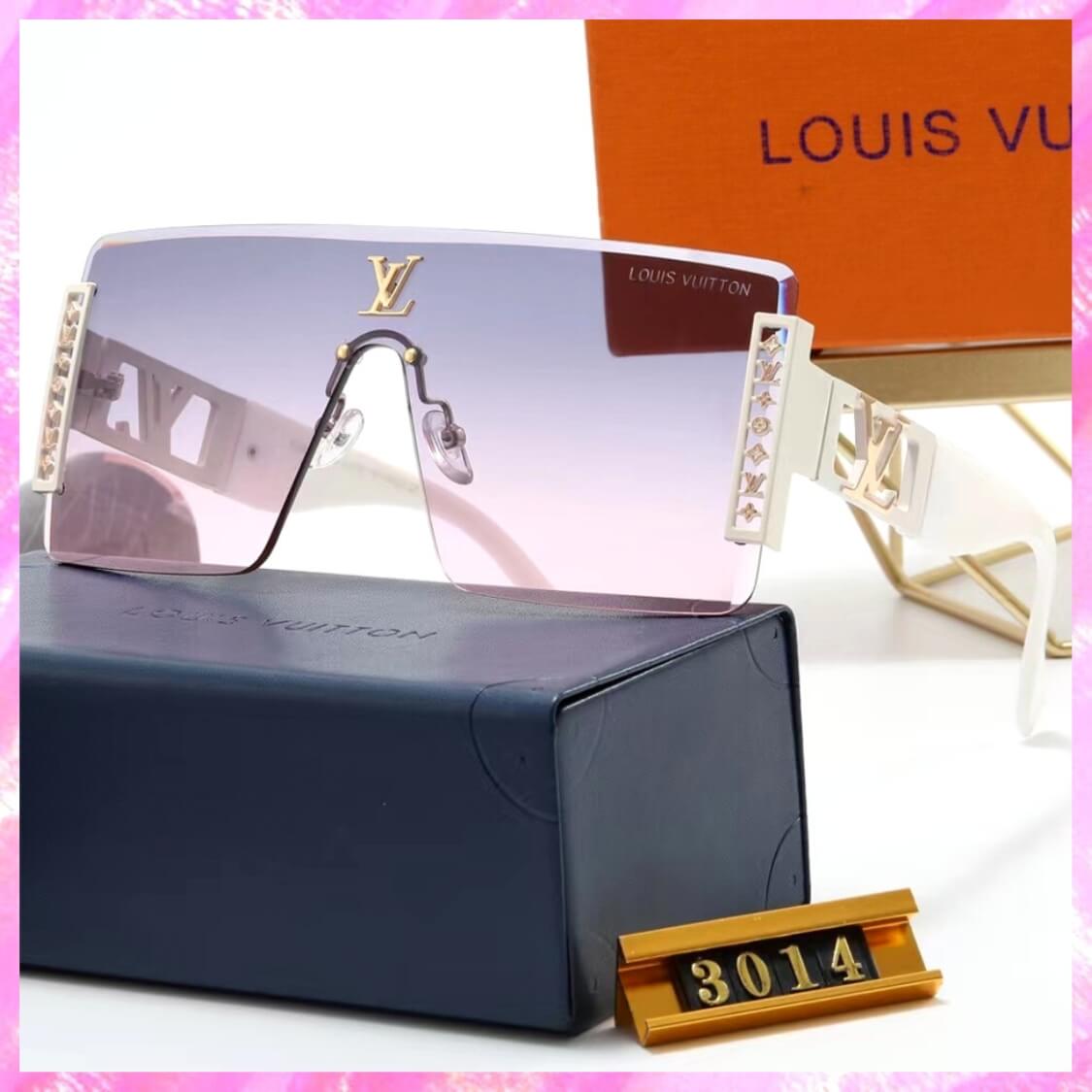 Monogram Rimless Shield UV Sunglasses 