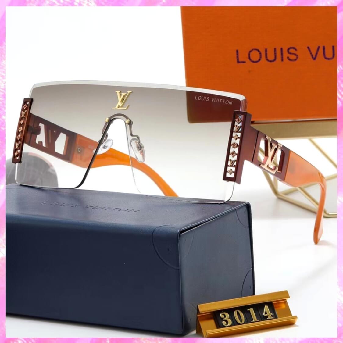 Monogram Rimless Shield UV Sunglasses 