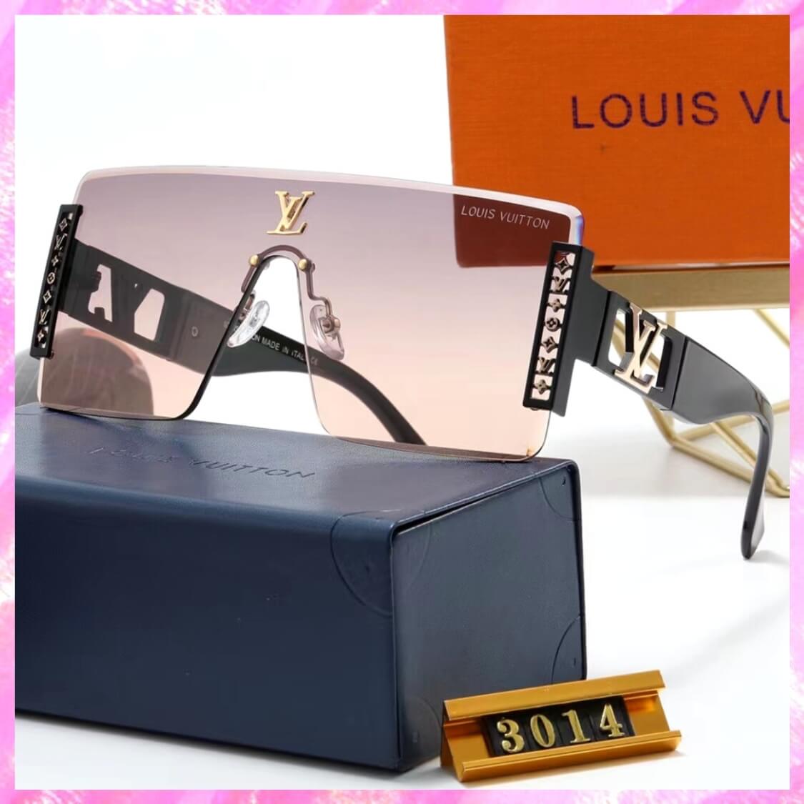 Monogram Rimless Shield UV Sunglasses 