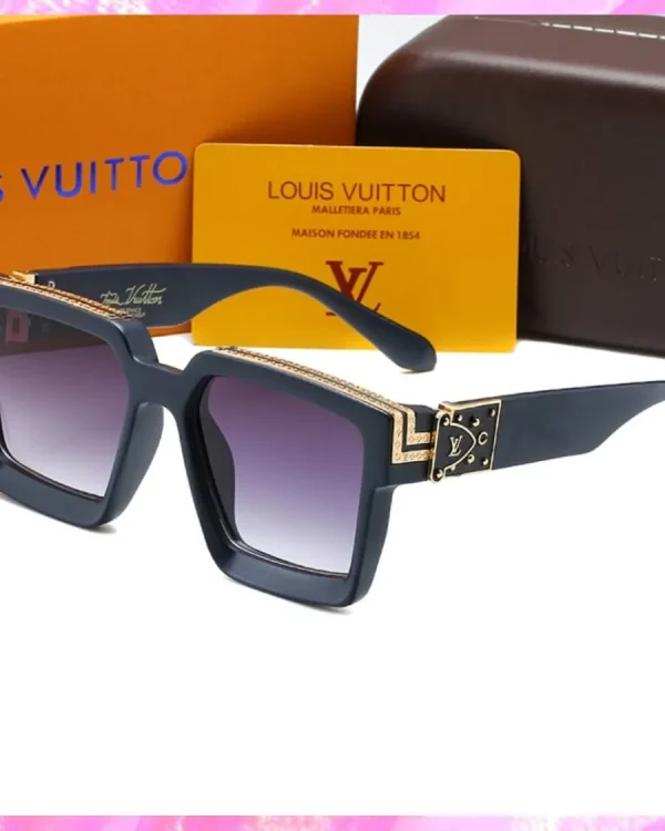 Signature Logo Square UV Sunglasses